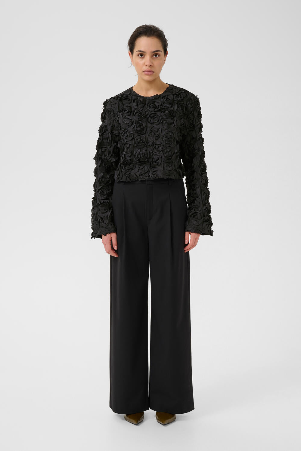 GZingrid bluse - sort