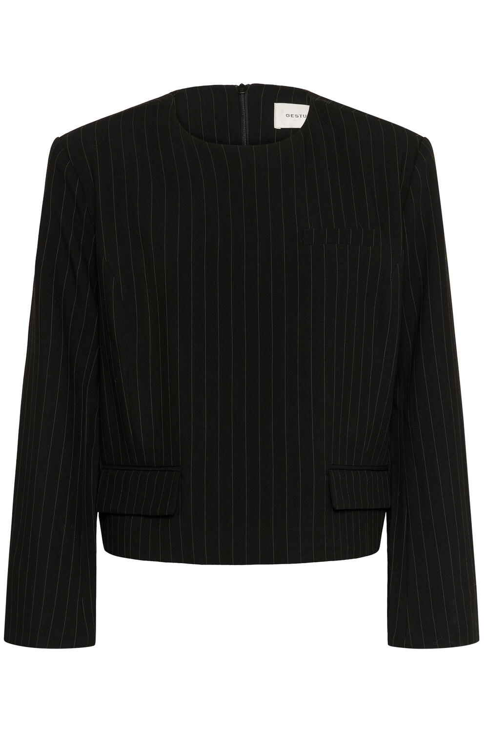 GZjoelle bluse - Black Pinstripe