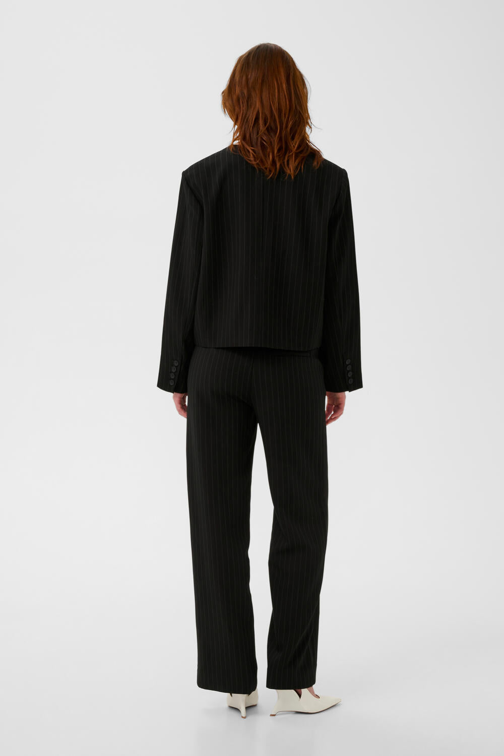 GZjoelle bluse - Black Pinstripe
