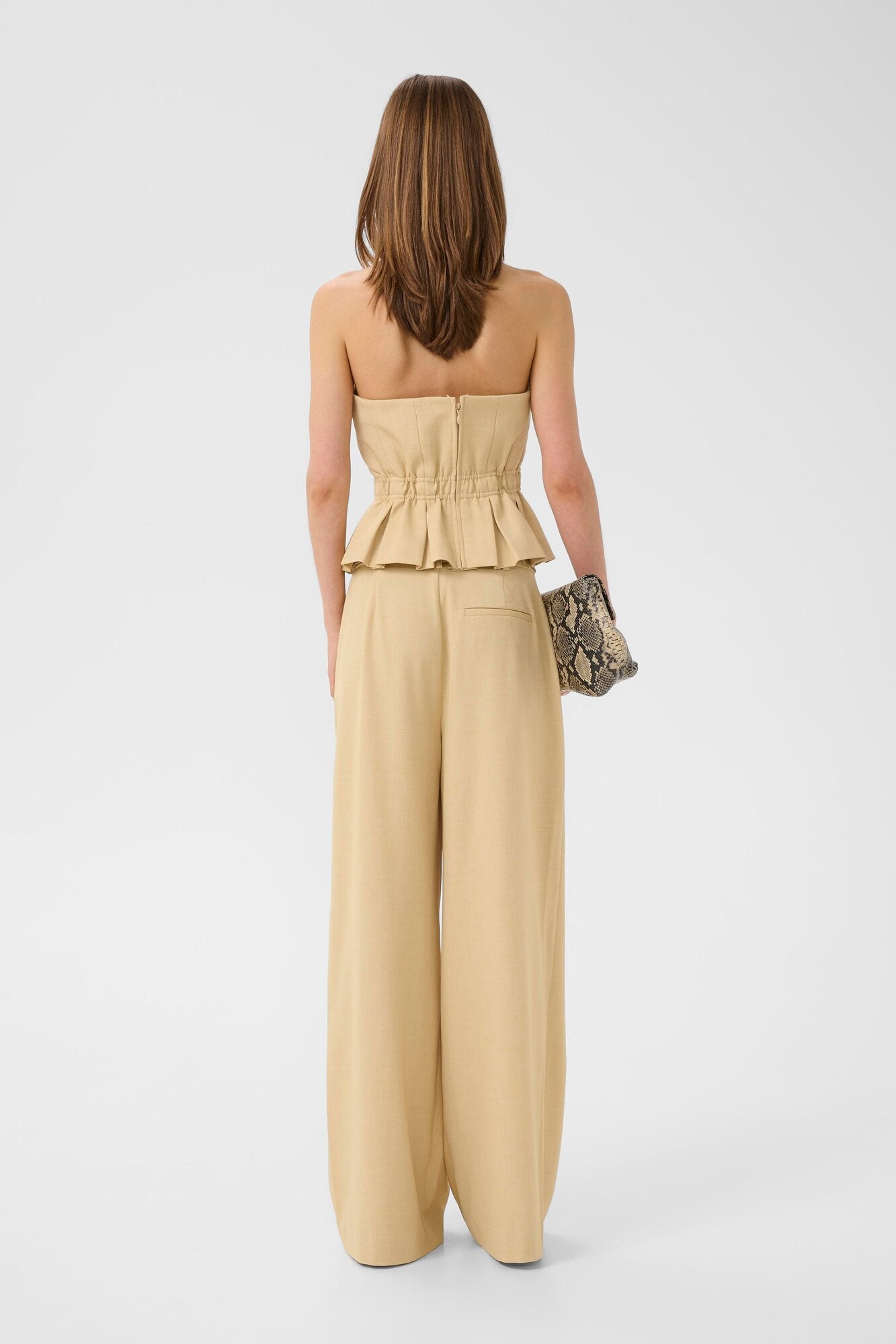 GZstacy bukser - Pale Hay Melange