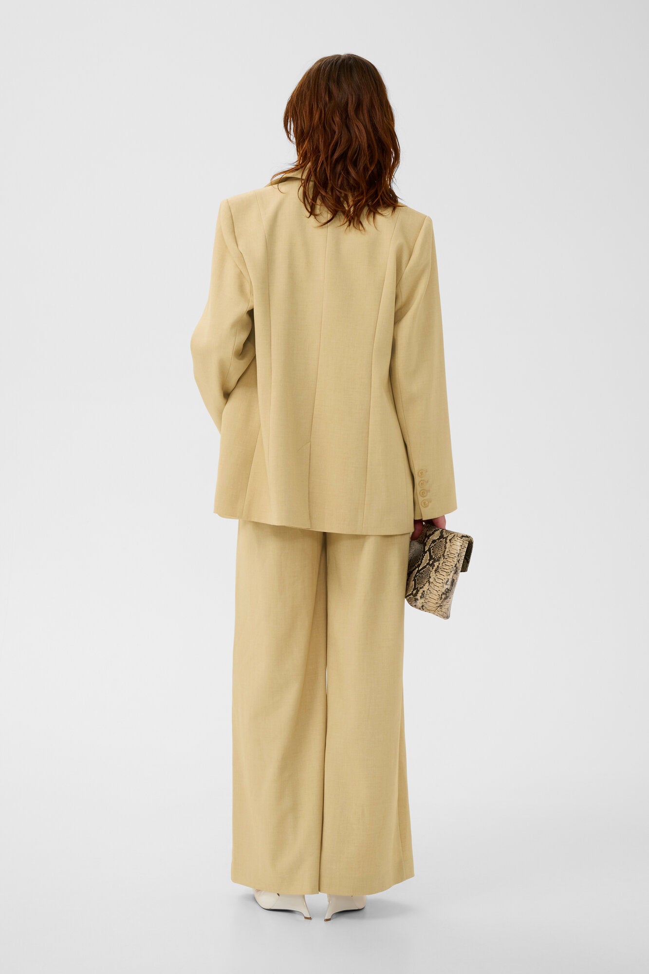 GZstacy blazer - Pale Hay Melange