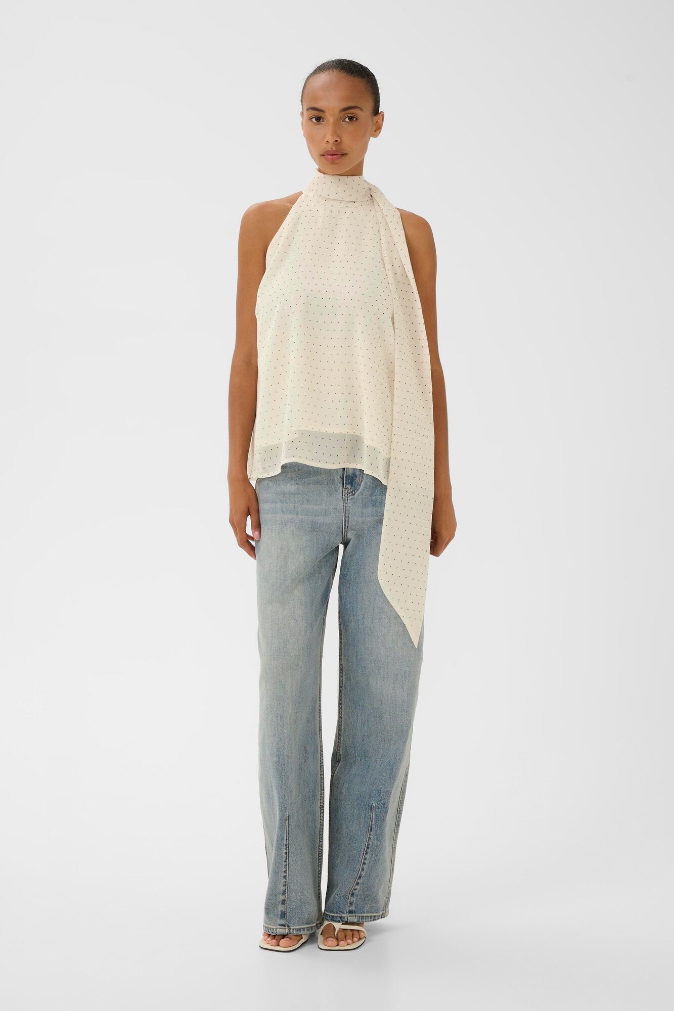 GZdorah top - Birch Dot