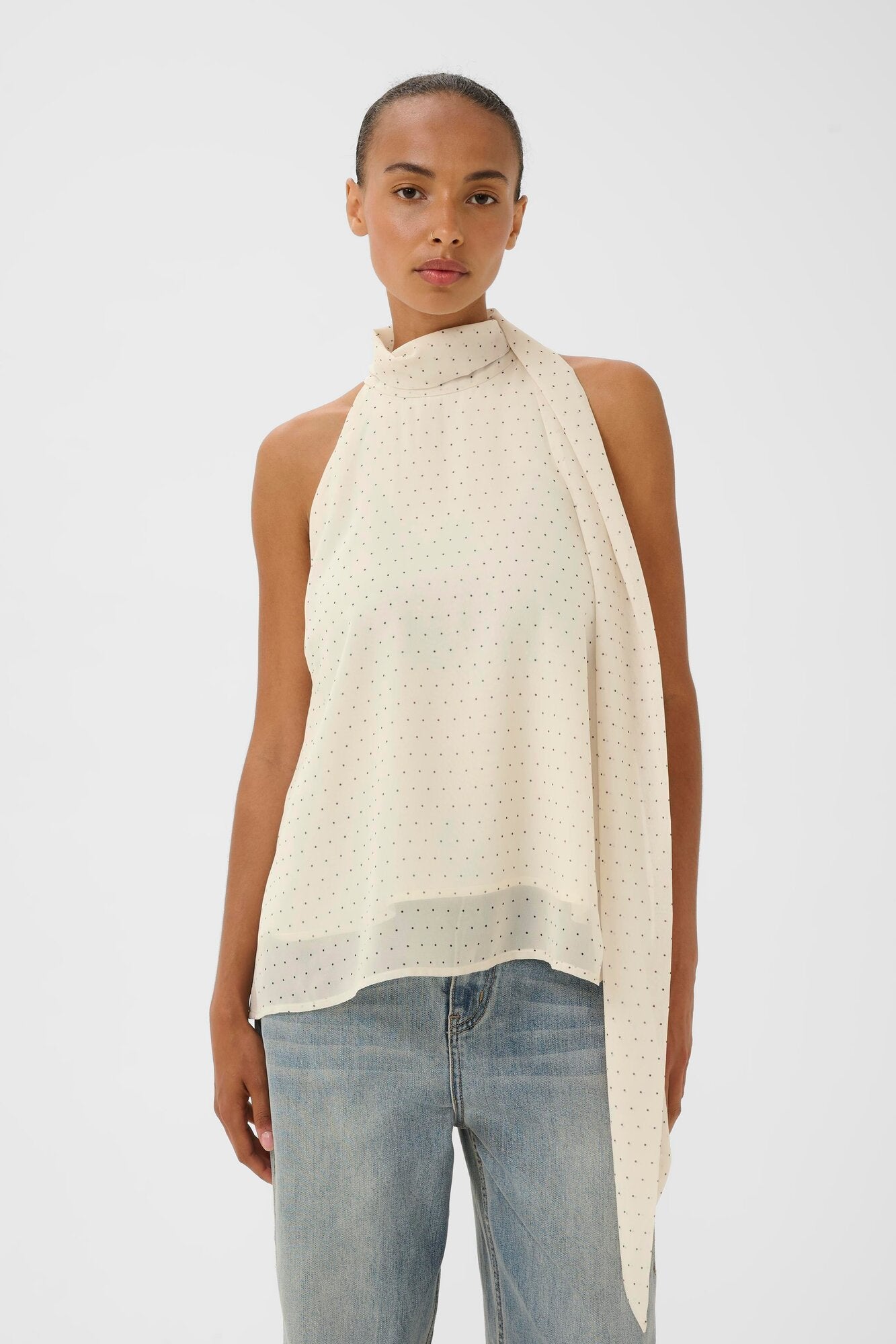 GZdorah top - Birch Dot