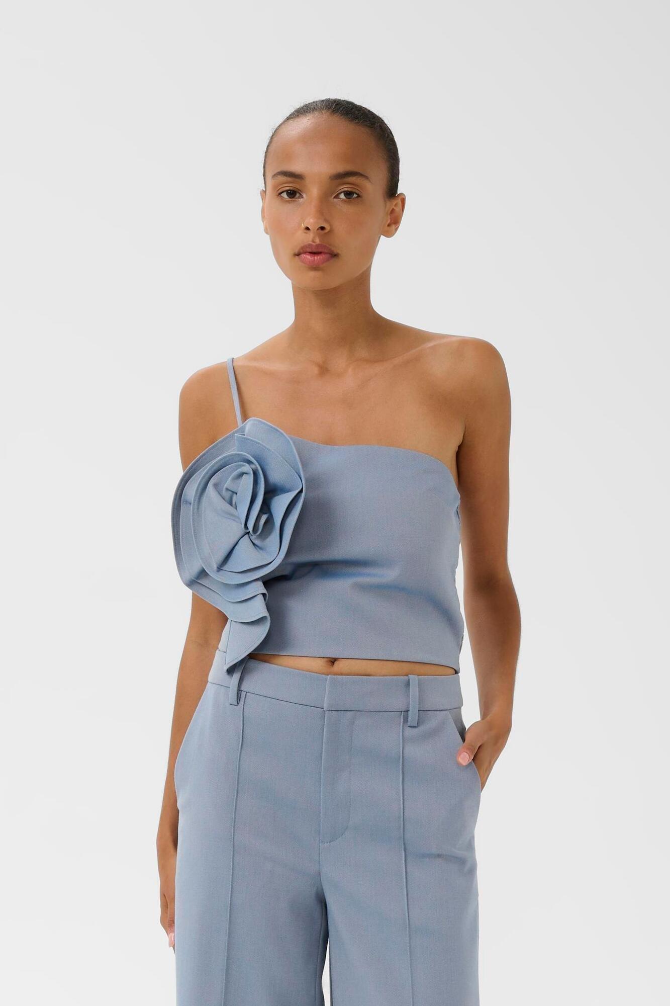 GZwendi top - Dusty Blue