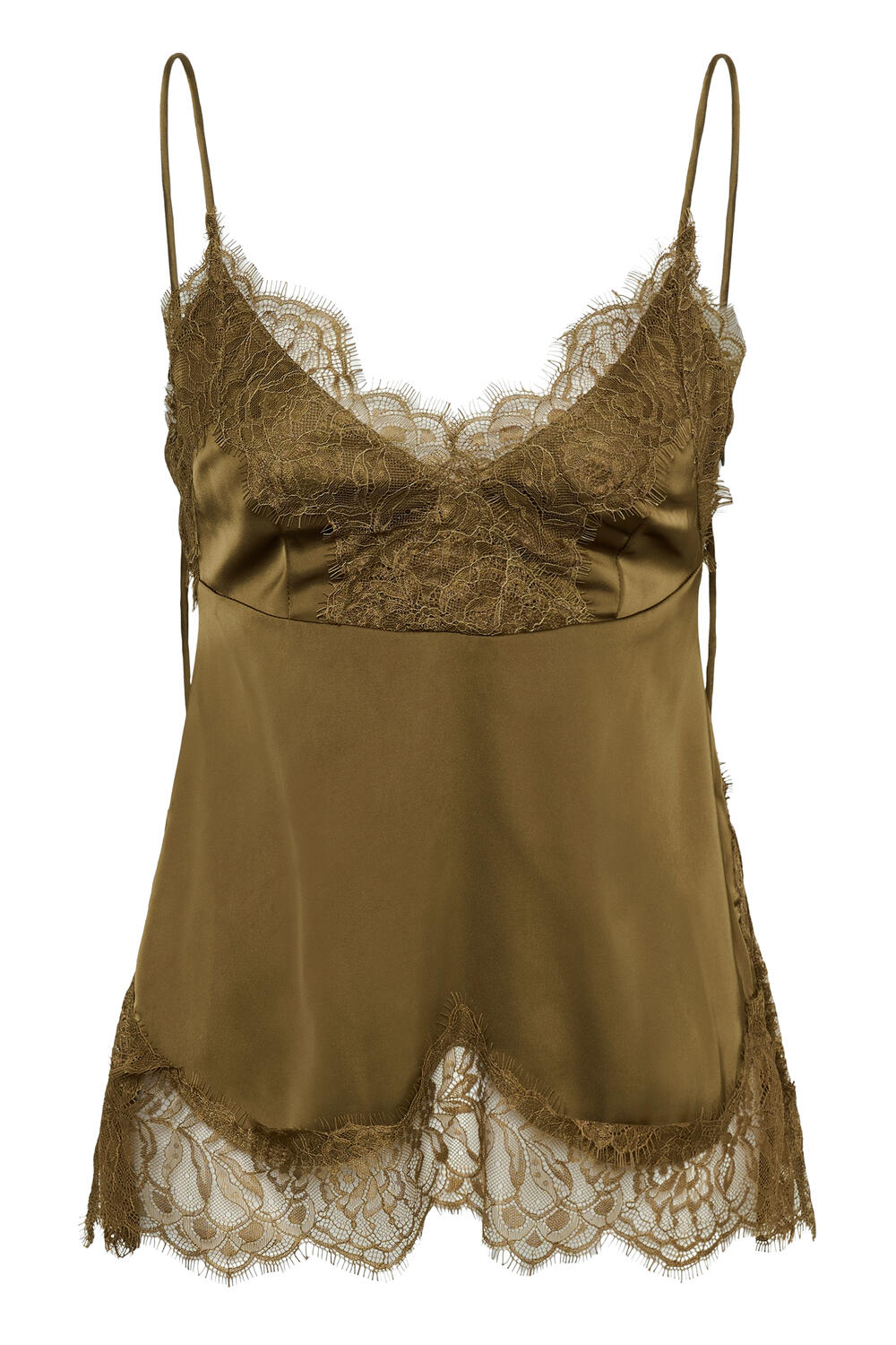 GZlalou top - Military Olive