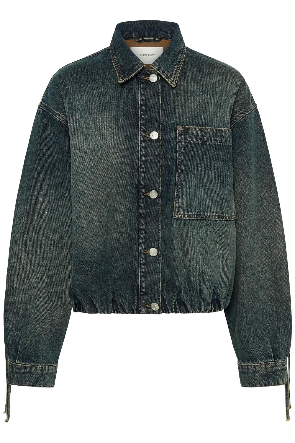 GZsusara denimjakke - Blue/green wash