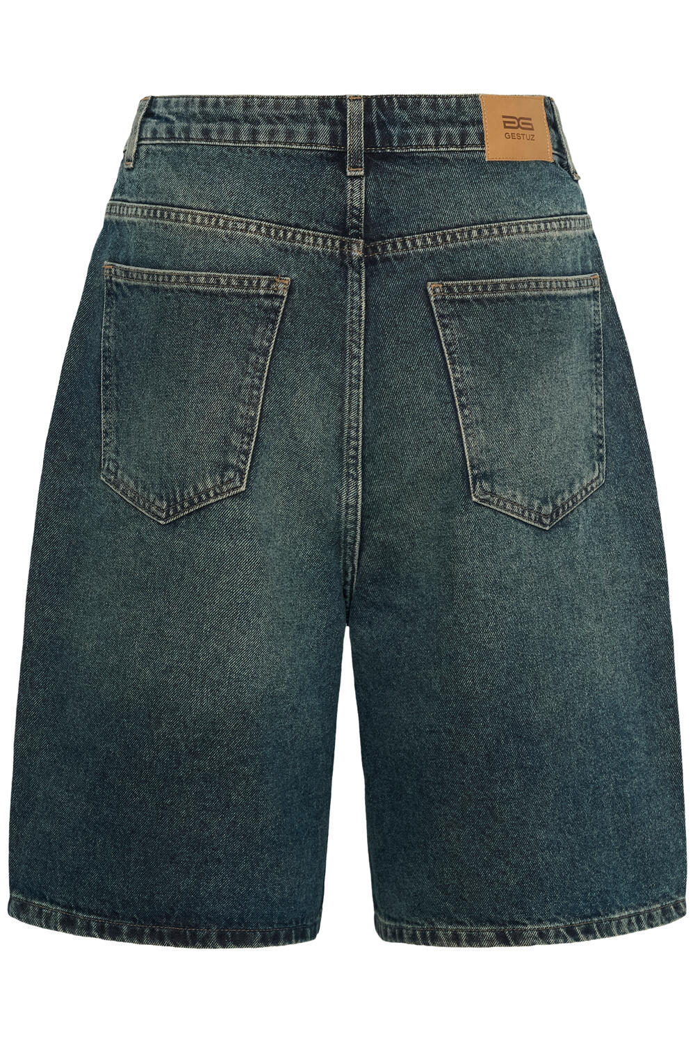 GZsusara denimshorts - Blue/green wash