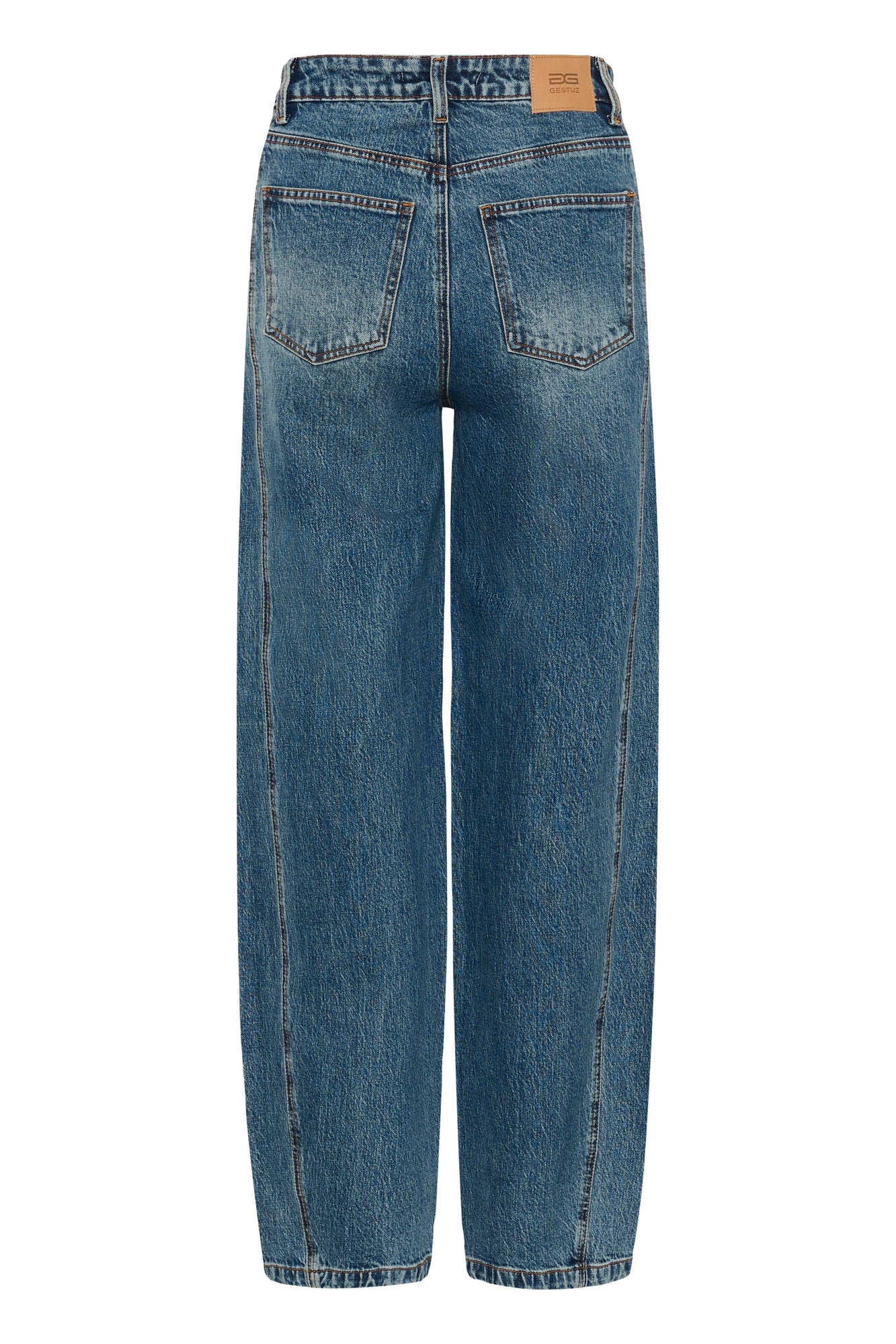GZmelu barrel jeans - Classic Mid Blue Wash