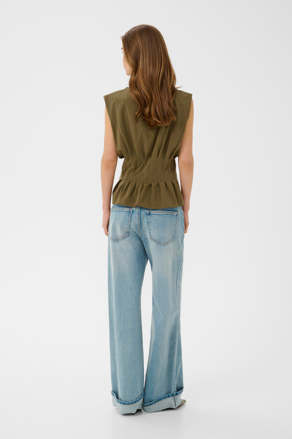GZinez top - Military Olive