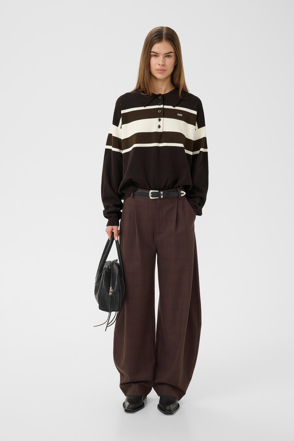GZlavana HW habitbukser - Brown Check
