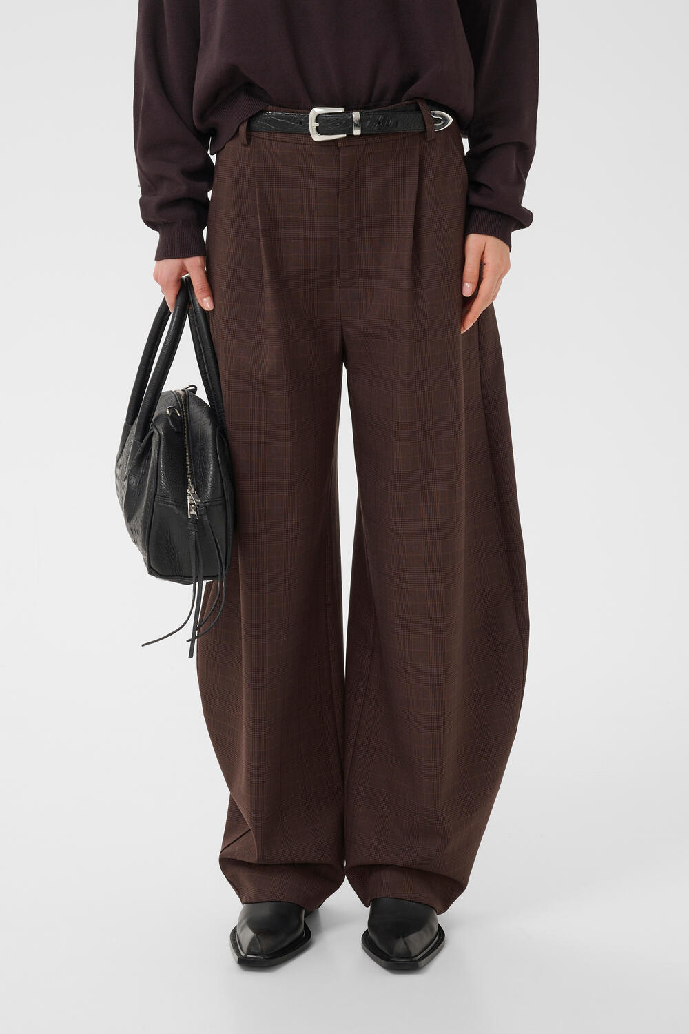 GZlavana HW habitbukser - Brown Check
