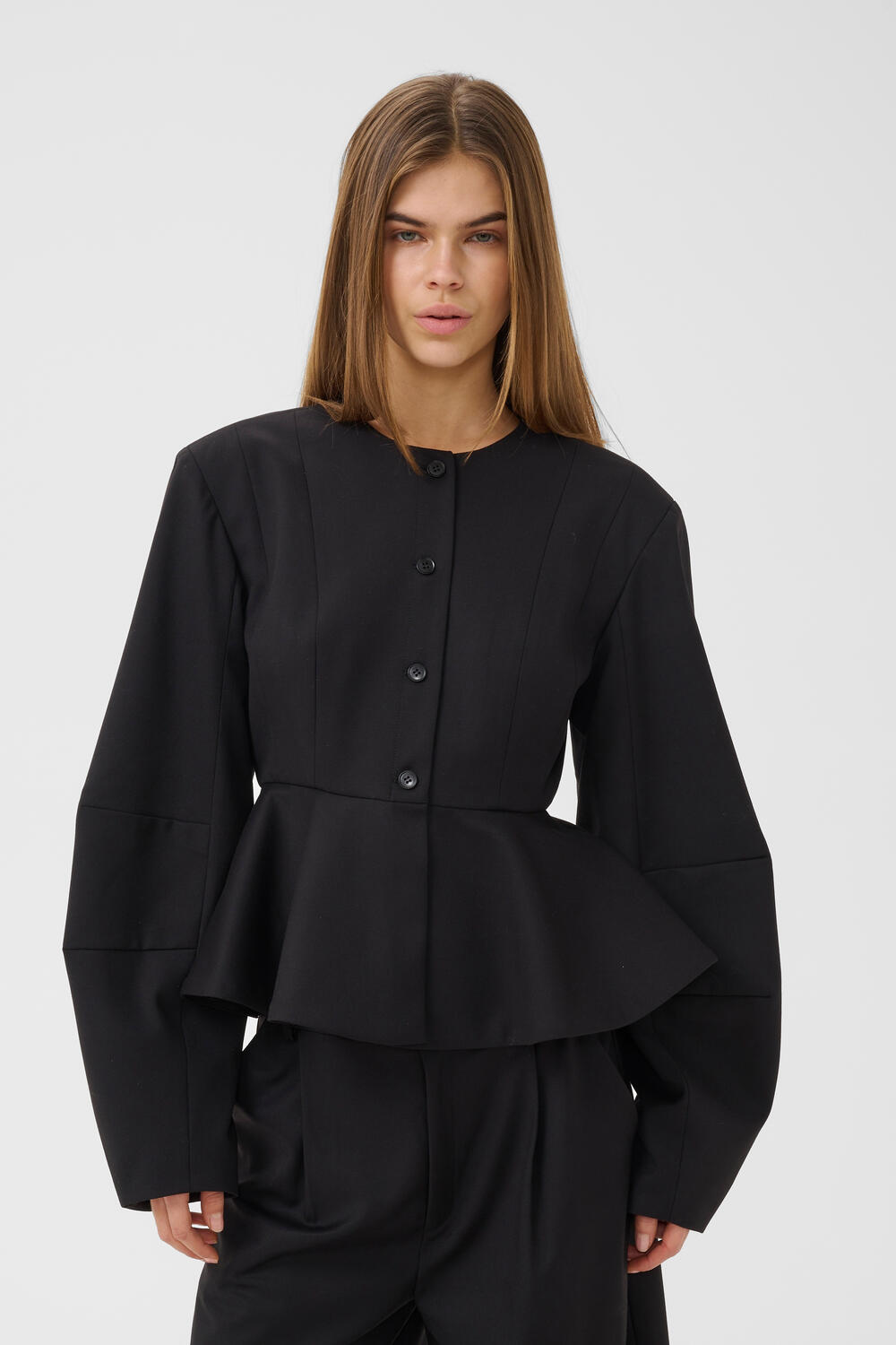 GZpaula bluse - sort