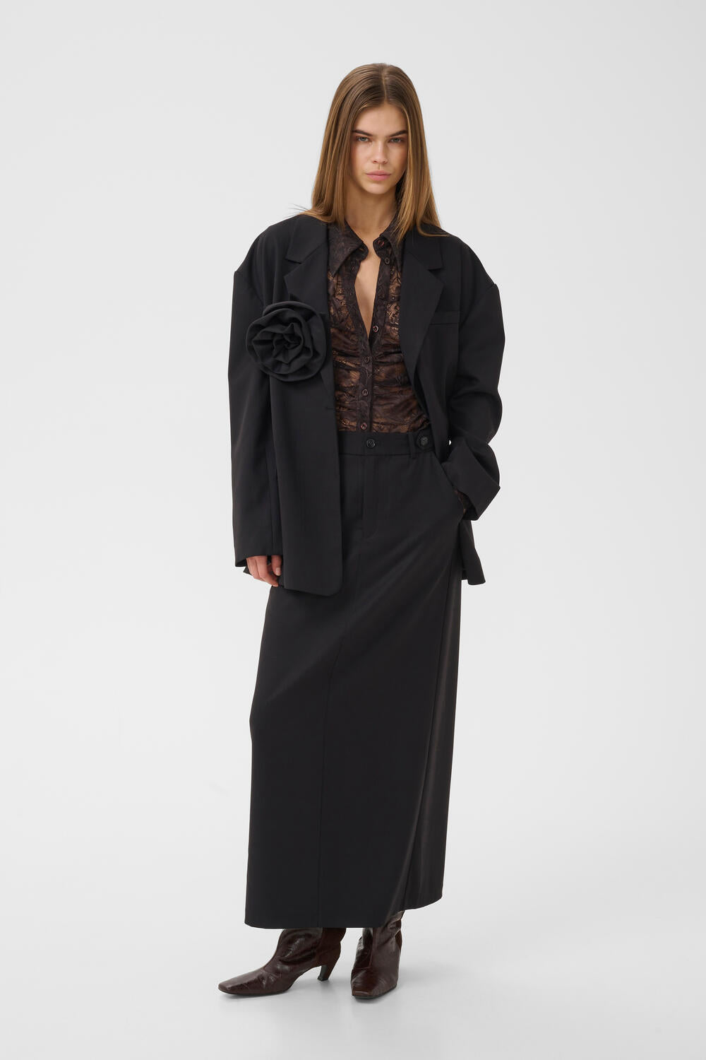 GZpaula OZ soft blazer - sort