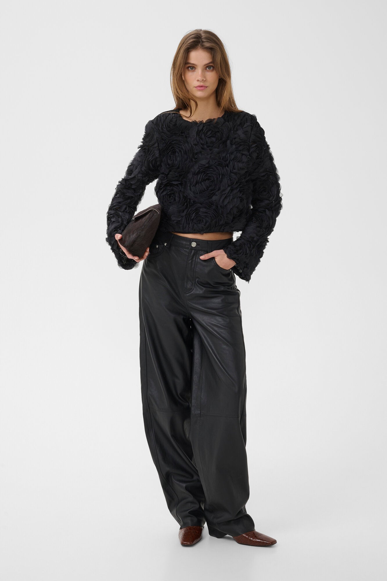 Ingrida bluse – sort