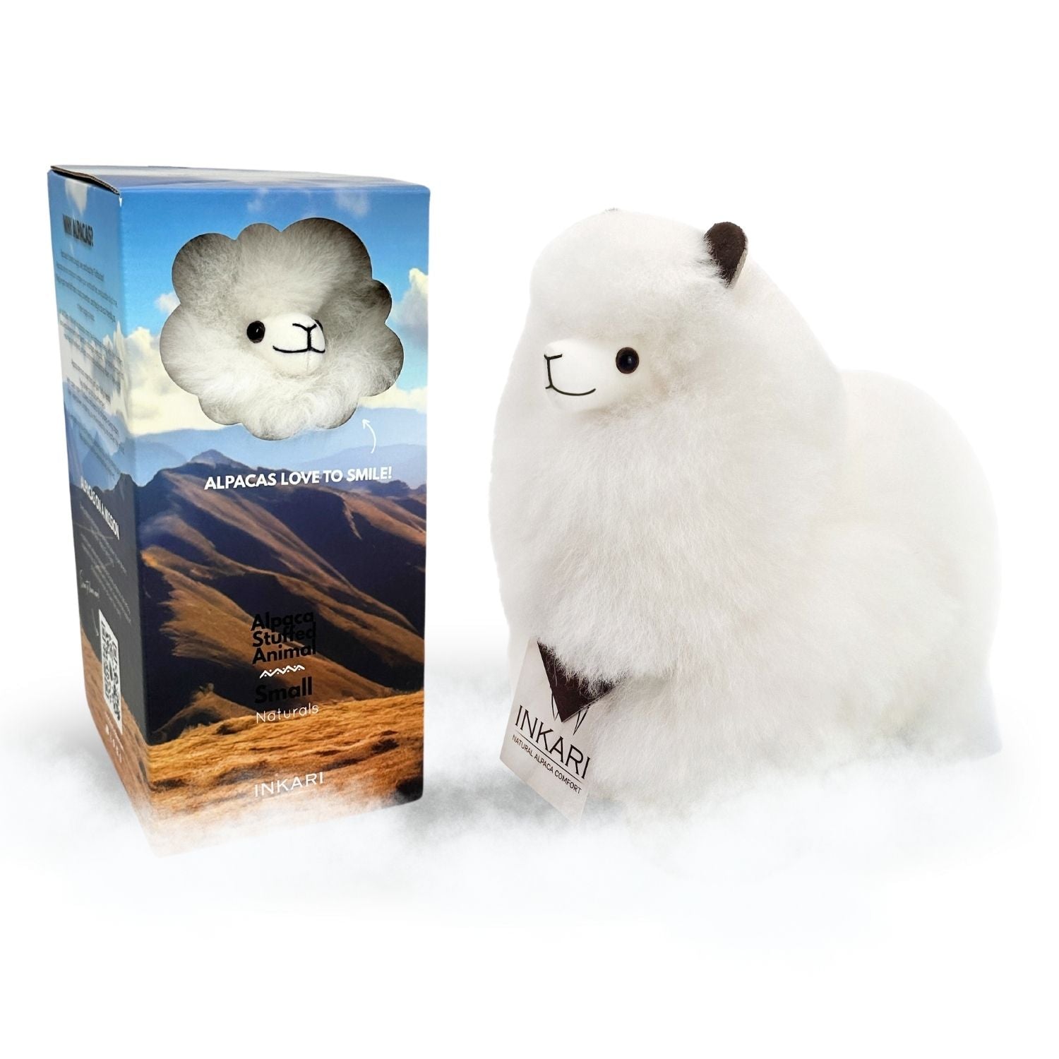 Alpaca Small, Ivory - H23 cm