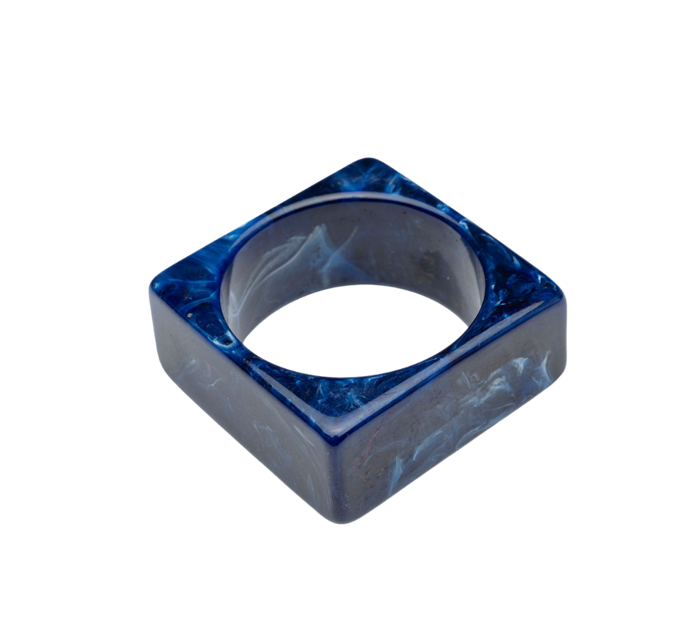 Big XL Square armbånd - mørkeblå