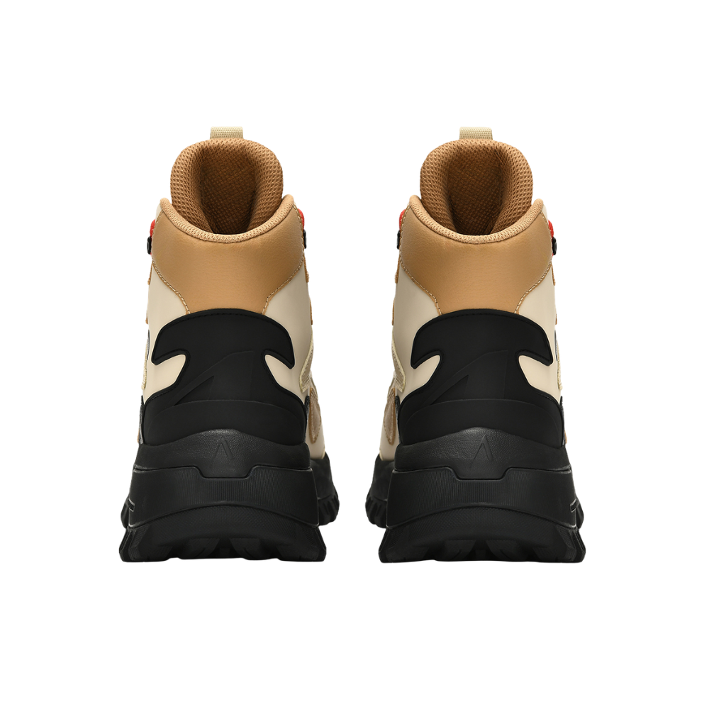 Apaze Hightop sneakers – Light Brown Black