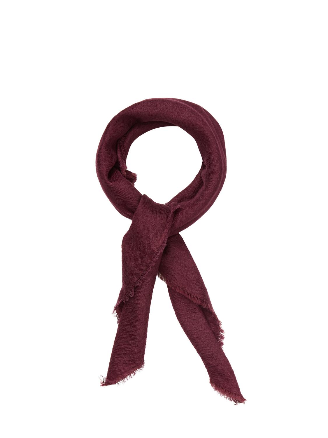 Cashma tørklæde, small - bordeaux