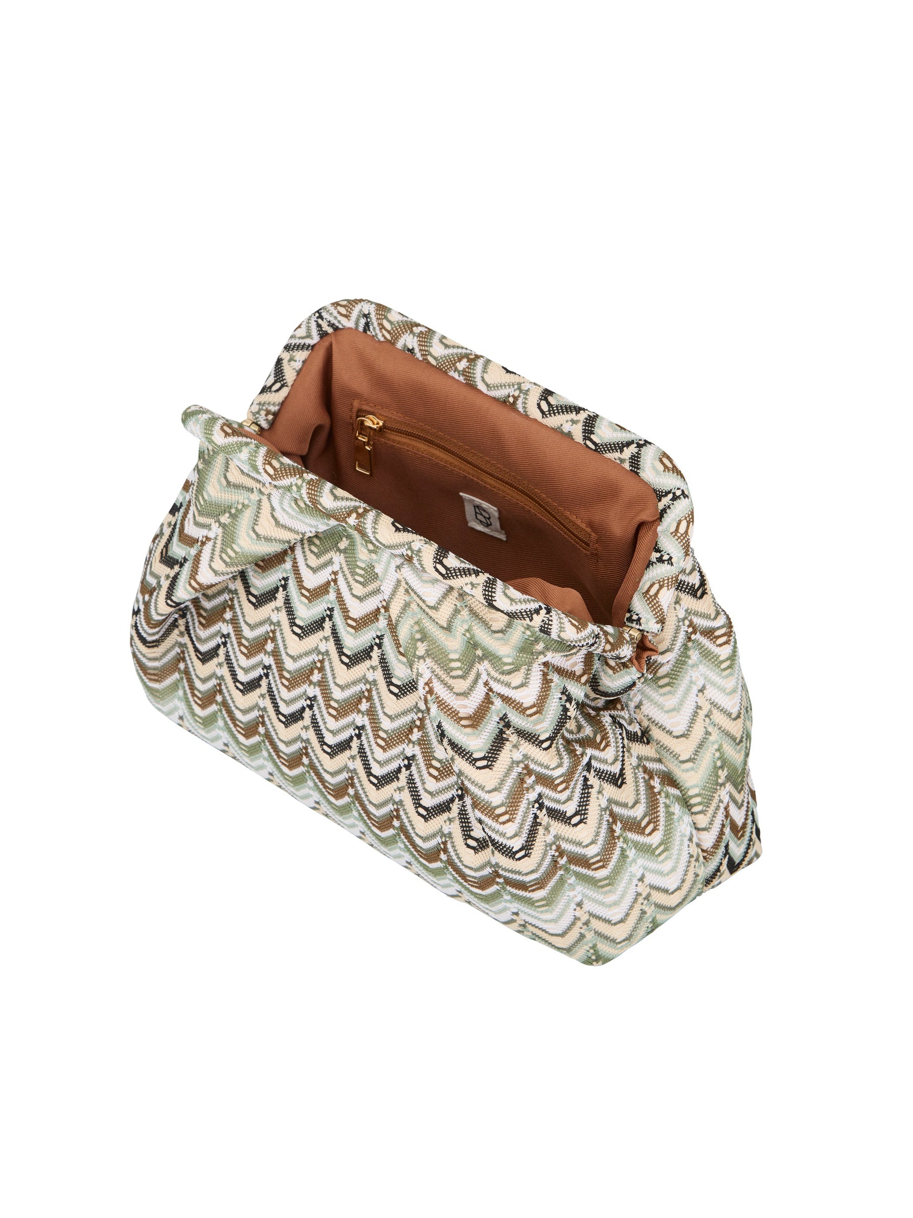 Pala Bonita clutch - Beetle Green