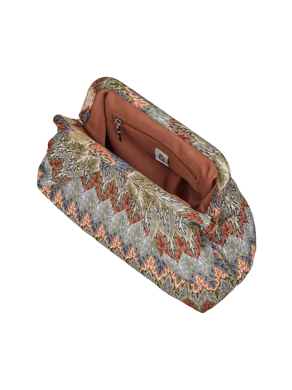 Pala Bonita clutch - Purple/Green