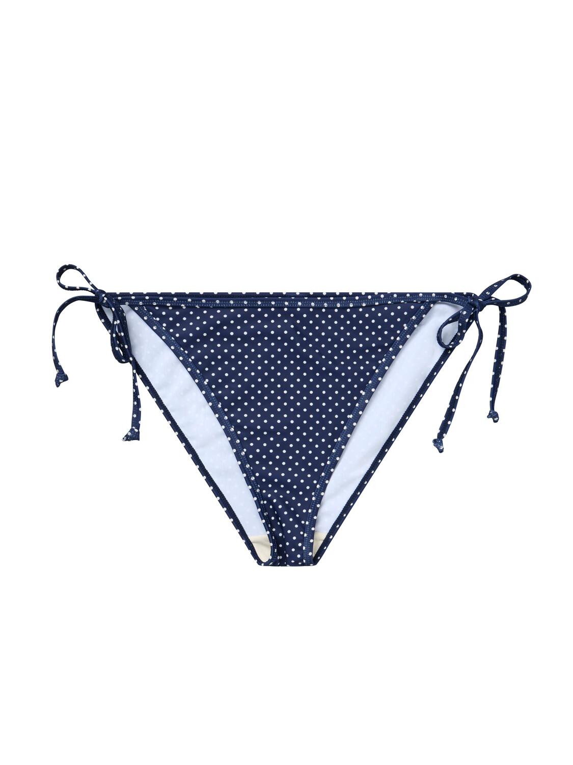 Polka Dot Baila bikinitrusser - Navy Blue