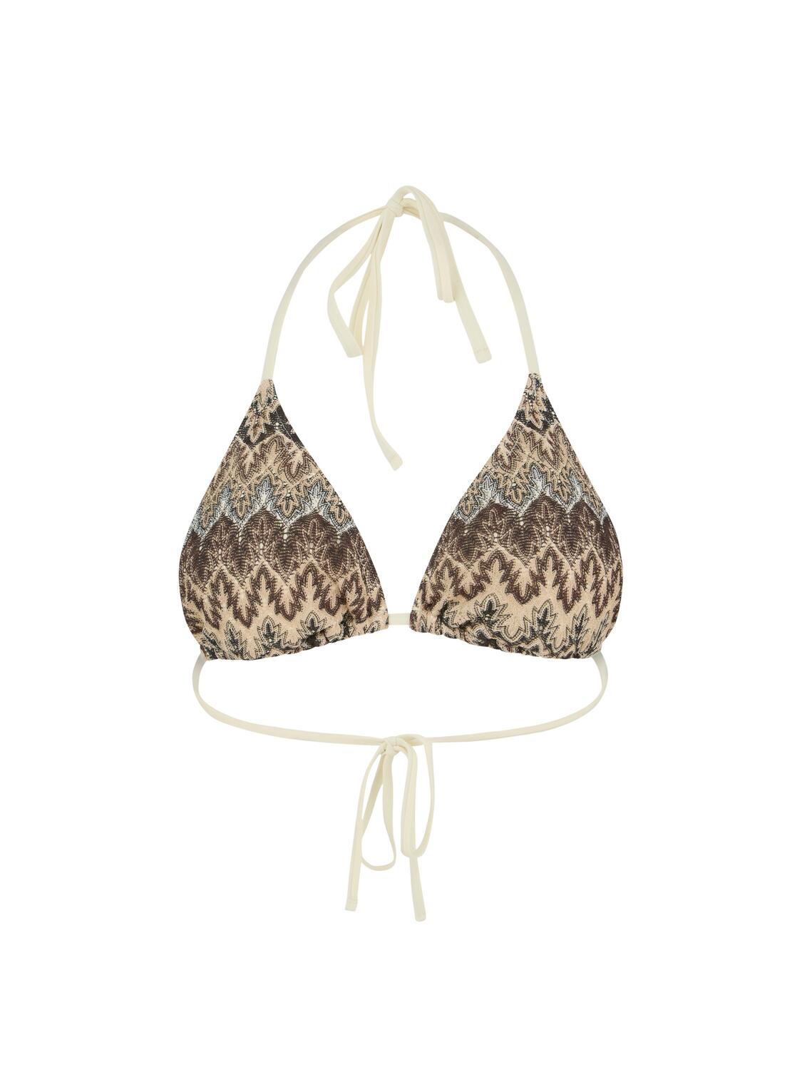 Amber Bel bikinitop - Mocha Brown