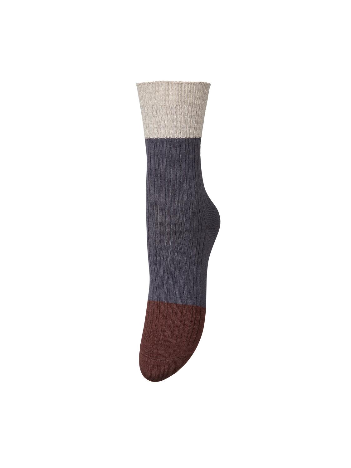 Colourblock Bam strømper - Turbulence Gray