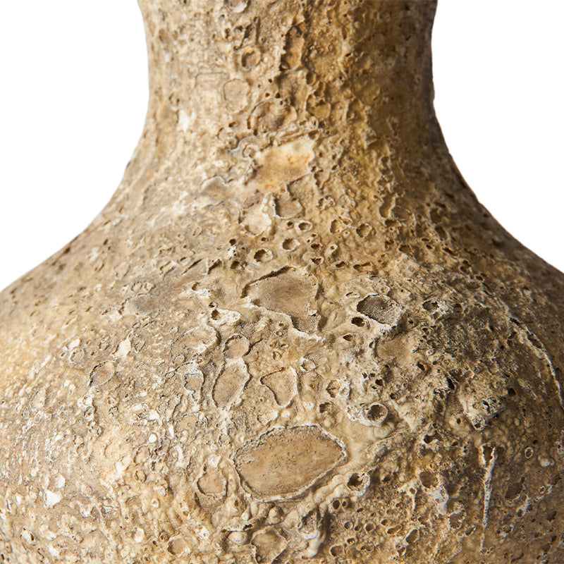 Eris vase, M - Rustic sand