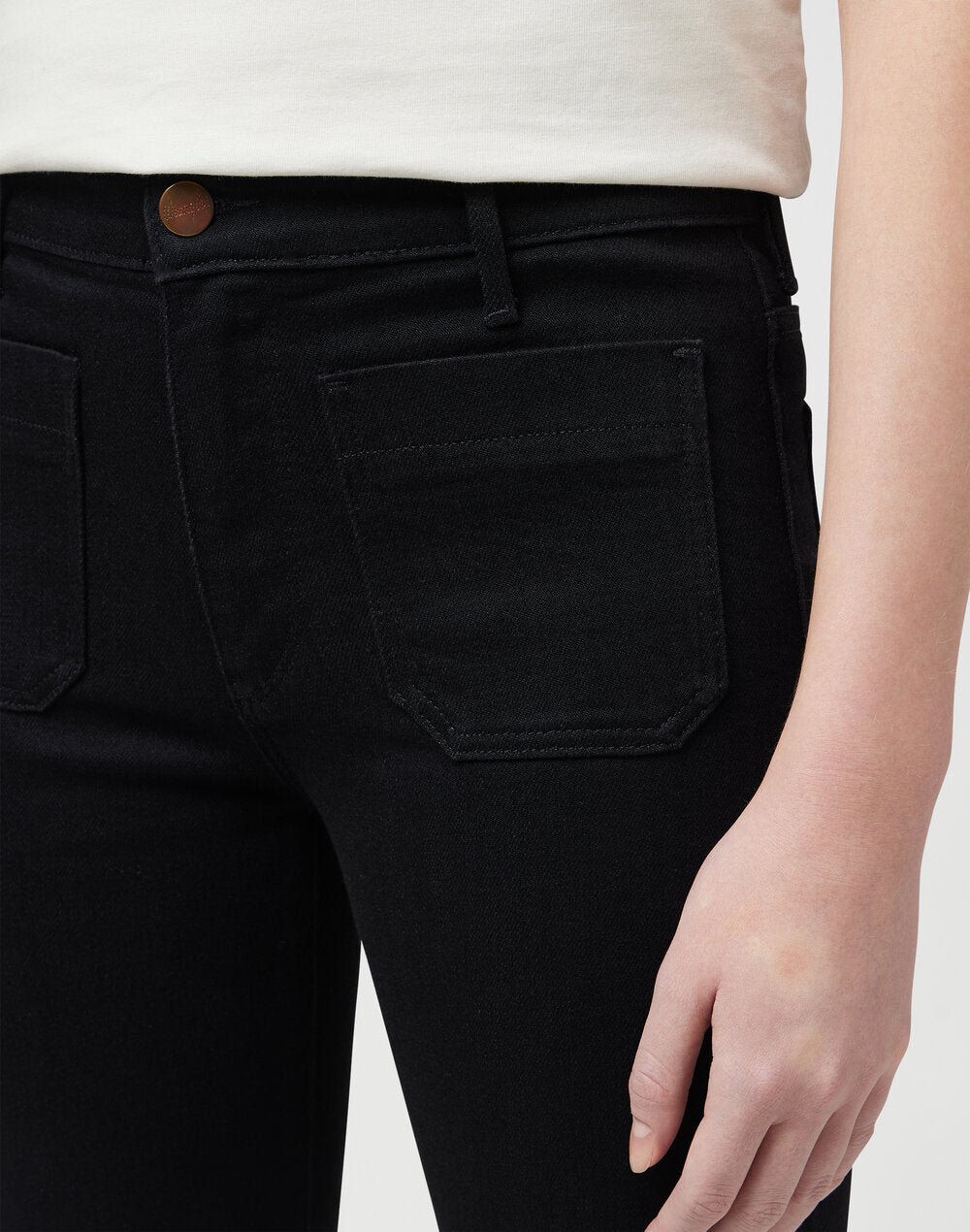 Flare Retro bootcut jeans - sort
