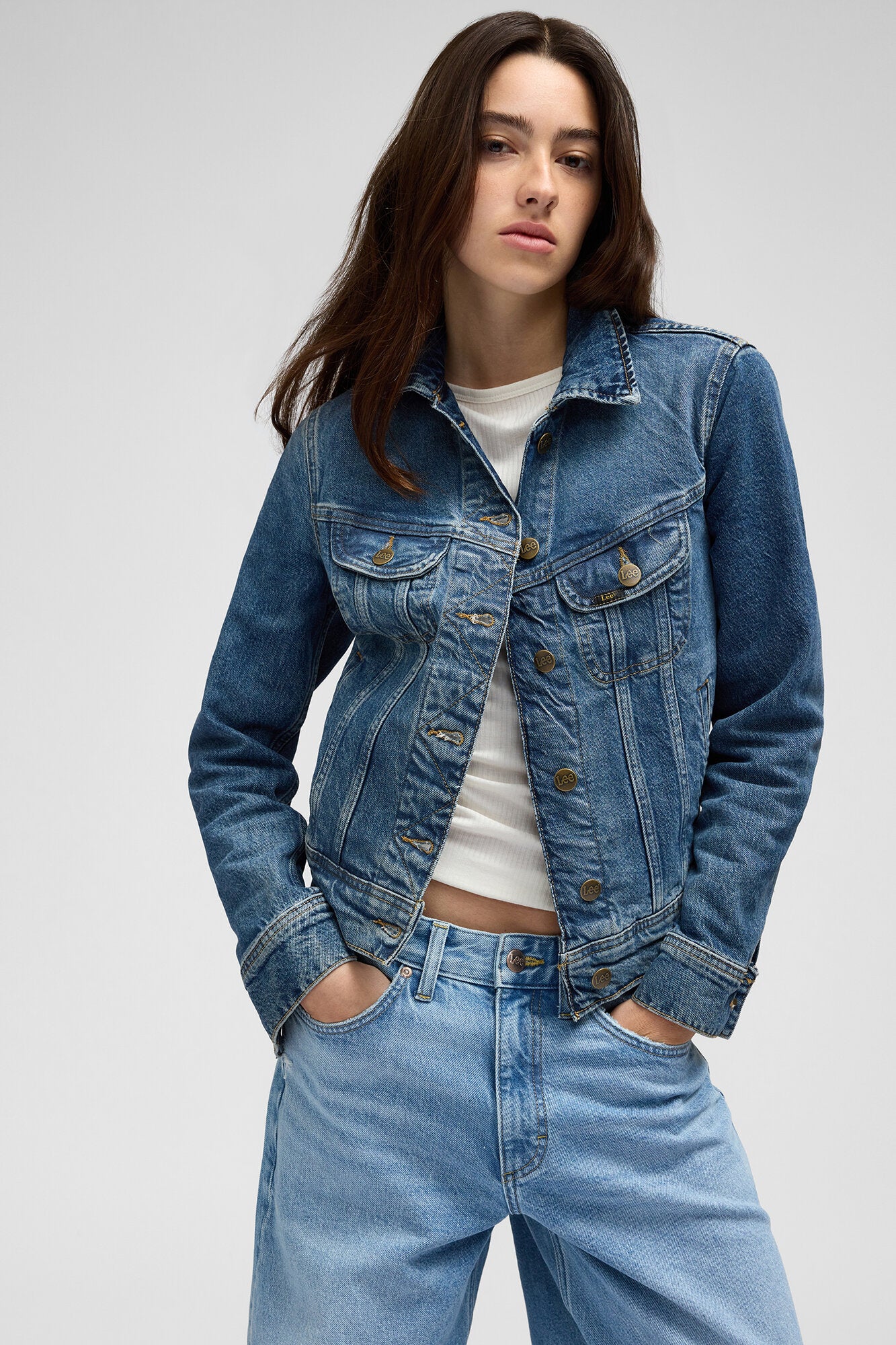 Rider denimjakke - Classic Indigo