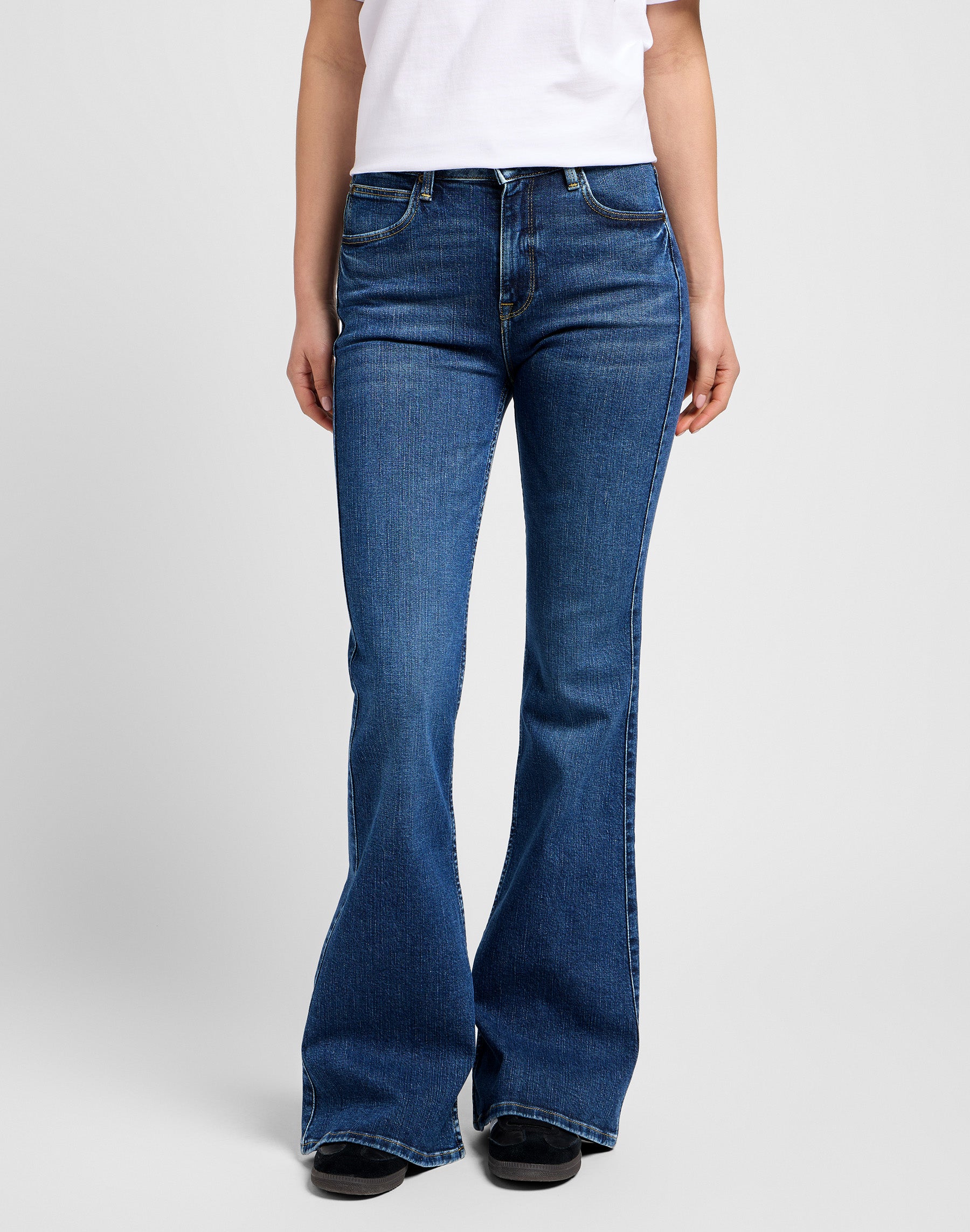 Breese Flare bootcut jeans - Rain Falls