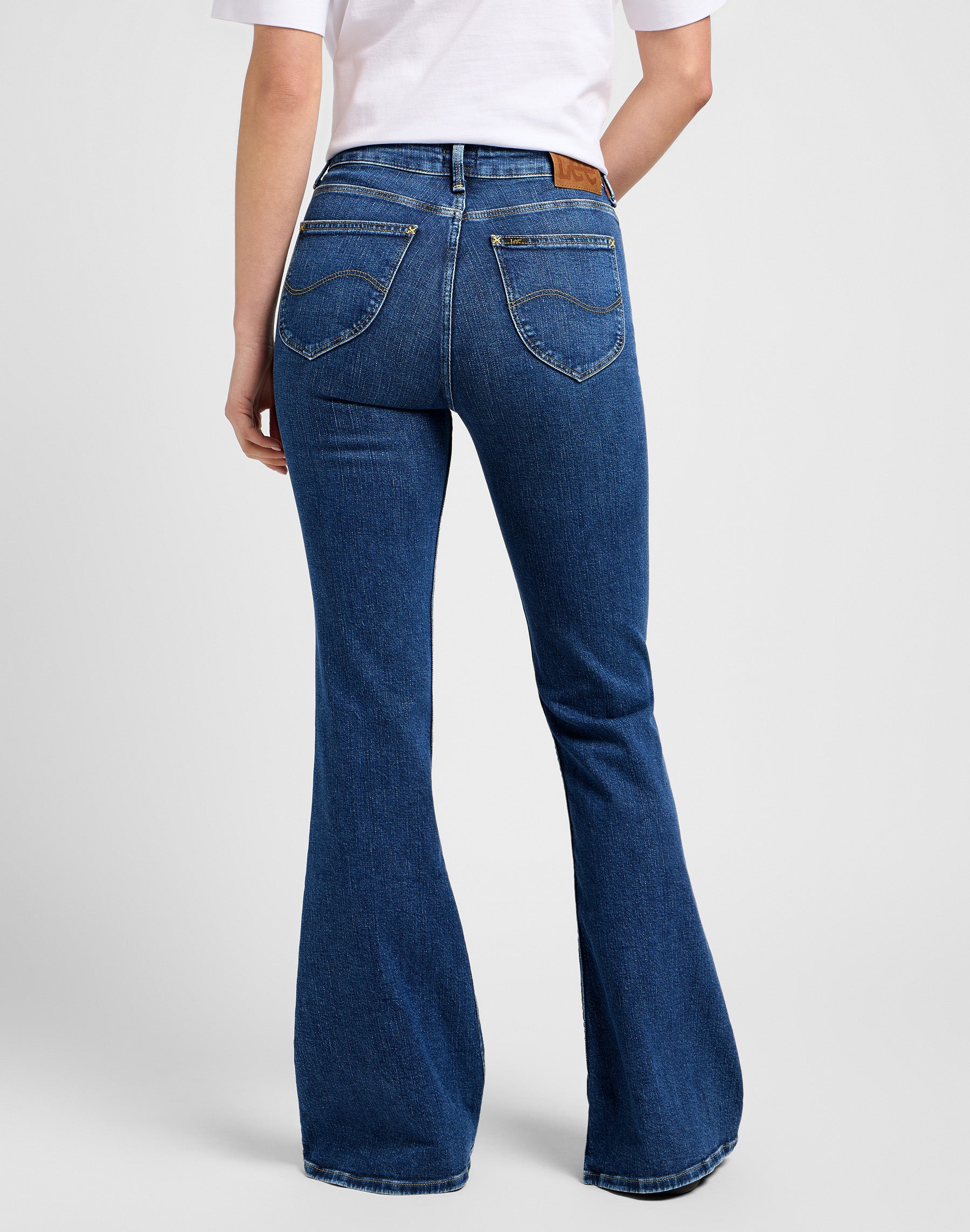 Breese Flare bootcut jeans - Rain Falls