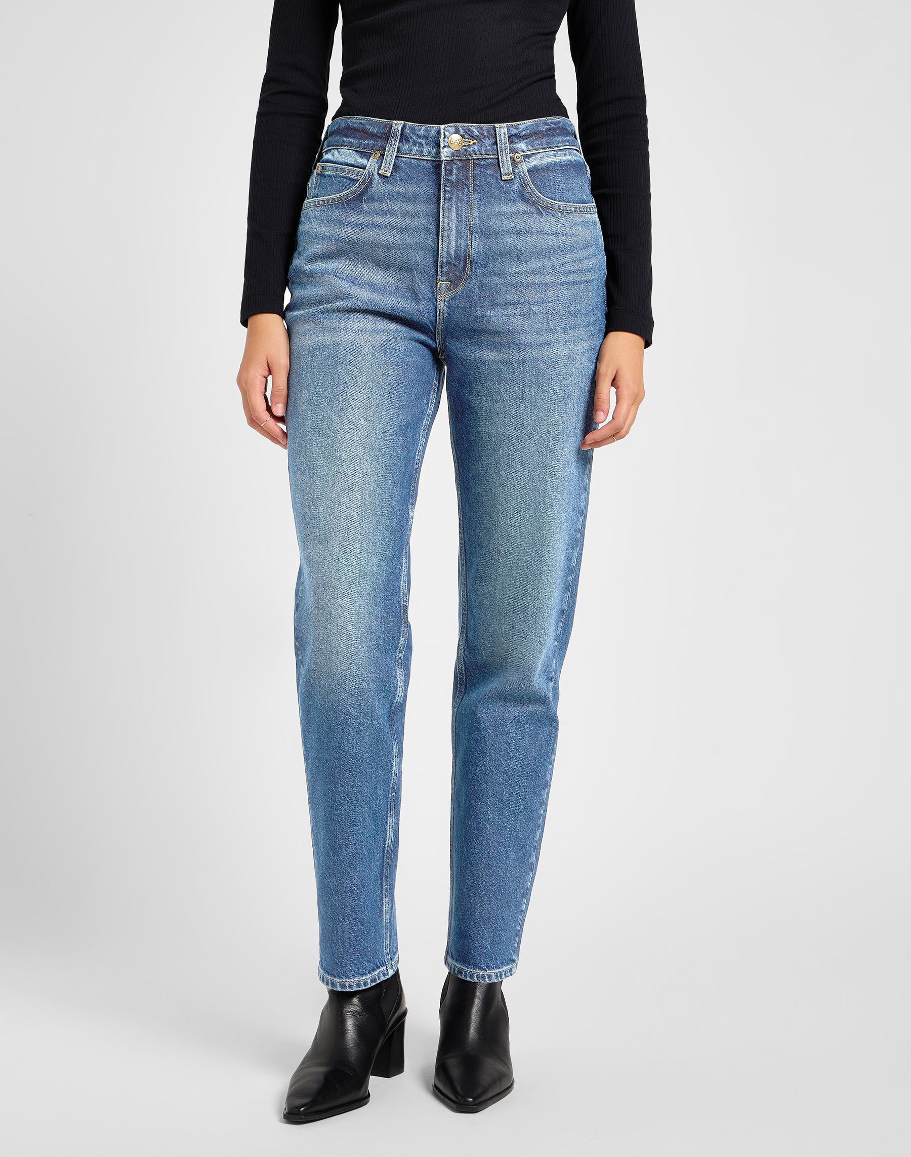 Carol striaght leg jeans - Classic Denim
