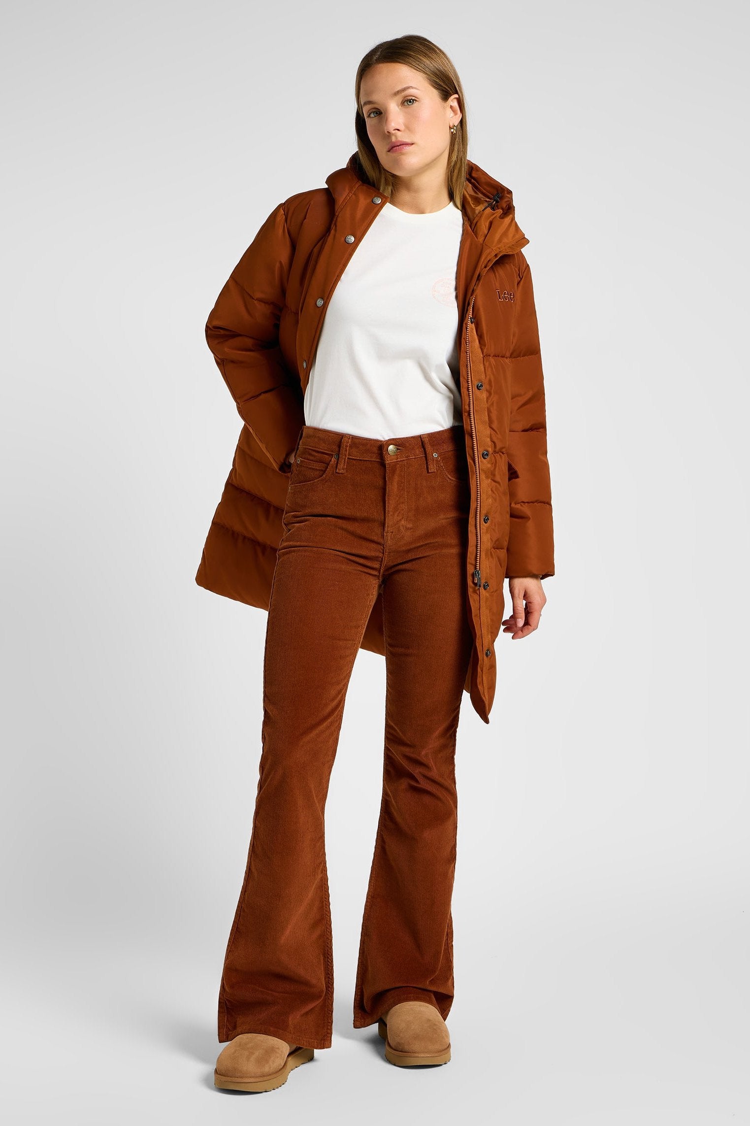 Breese Flare bootcut jeans - Clove