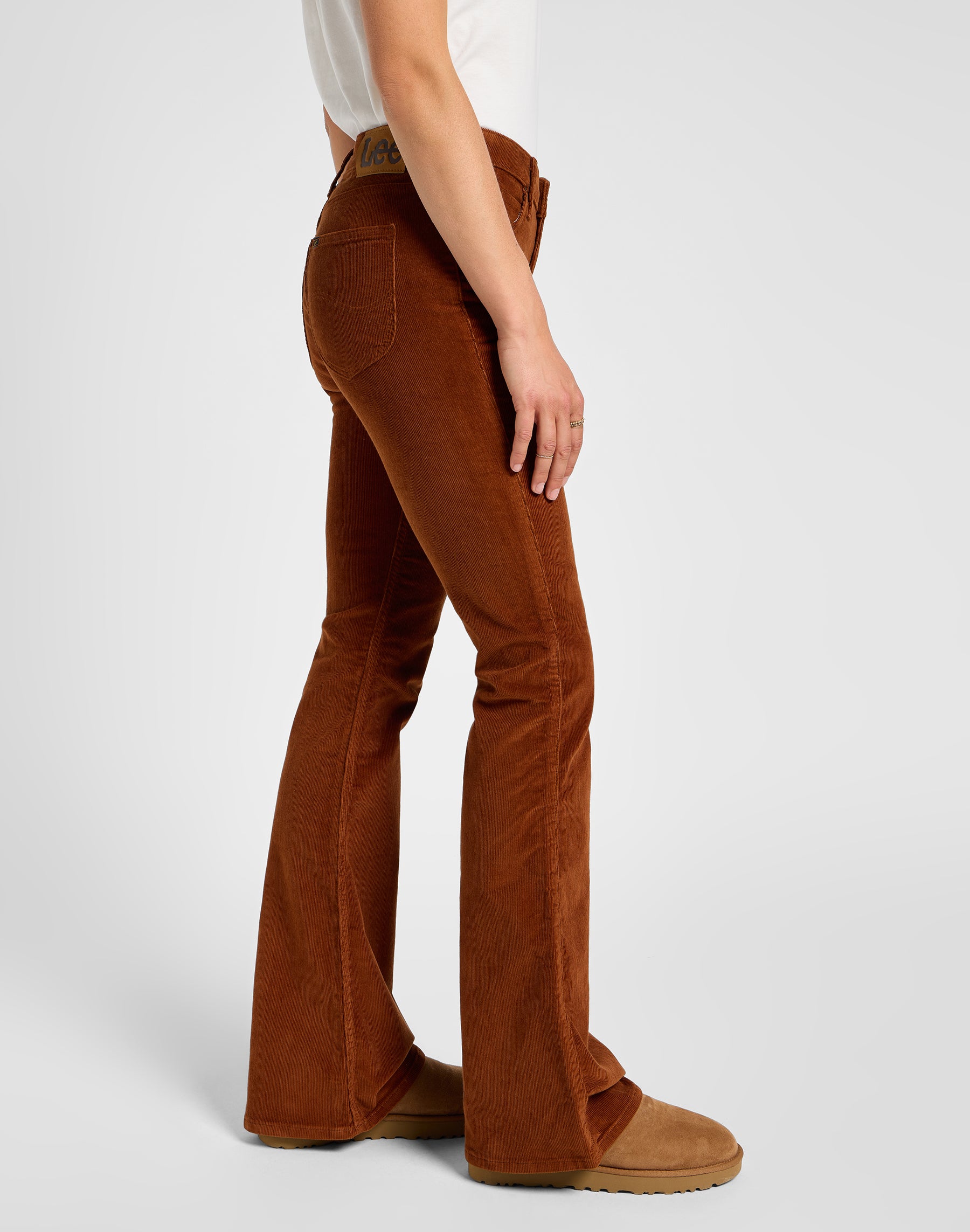 Breese Flare bootcut jeans - Clove