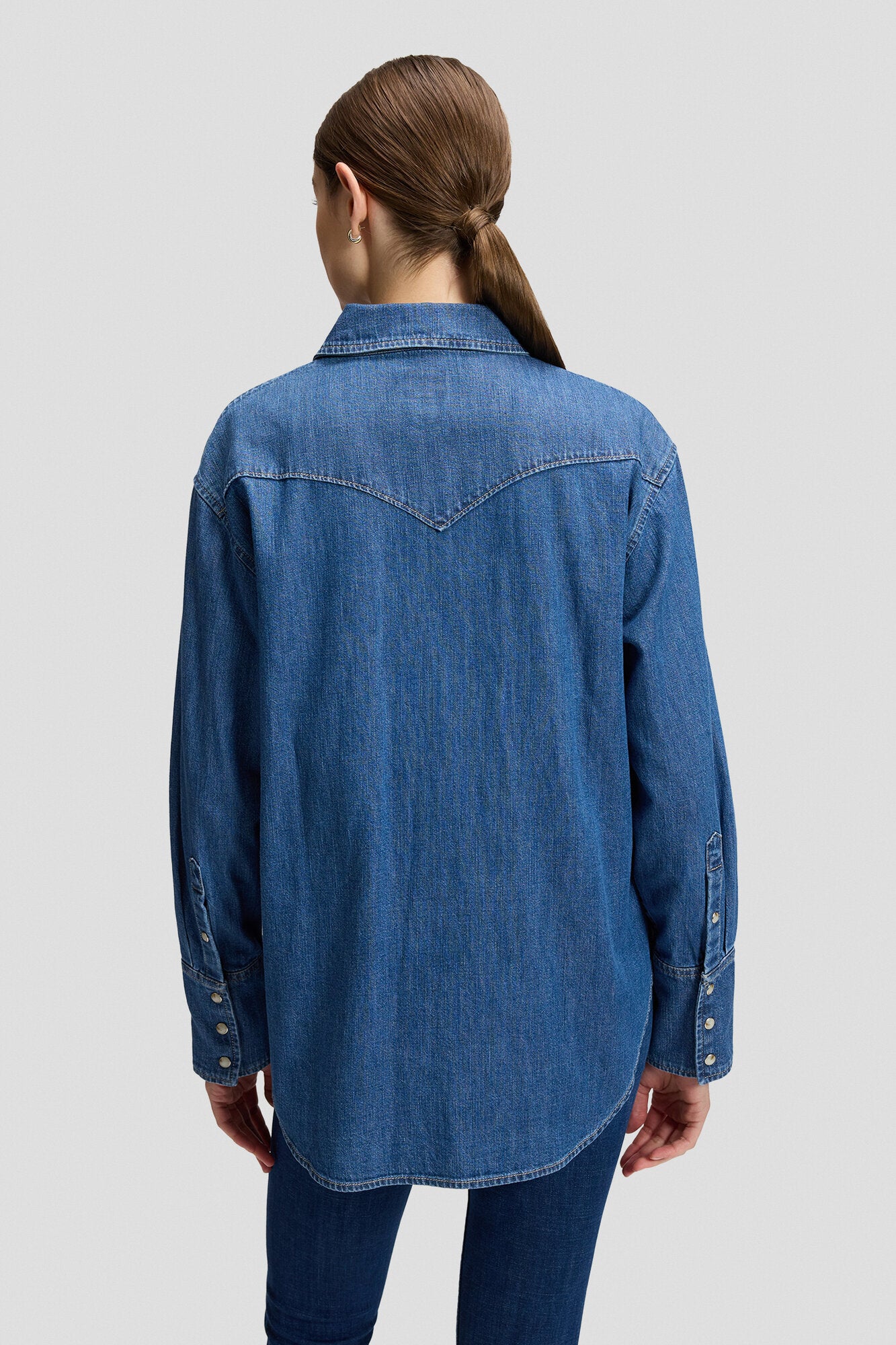 Essential Western denimskjorte - Ripe Beryy