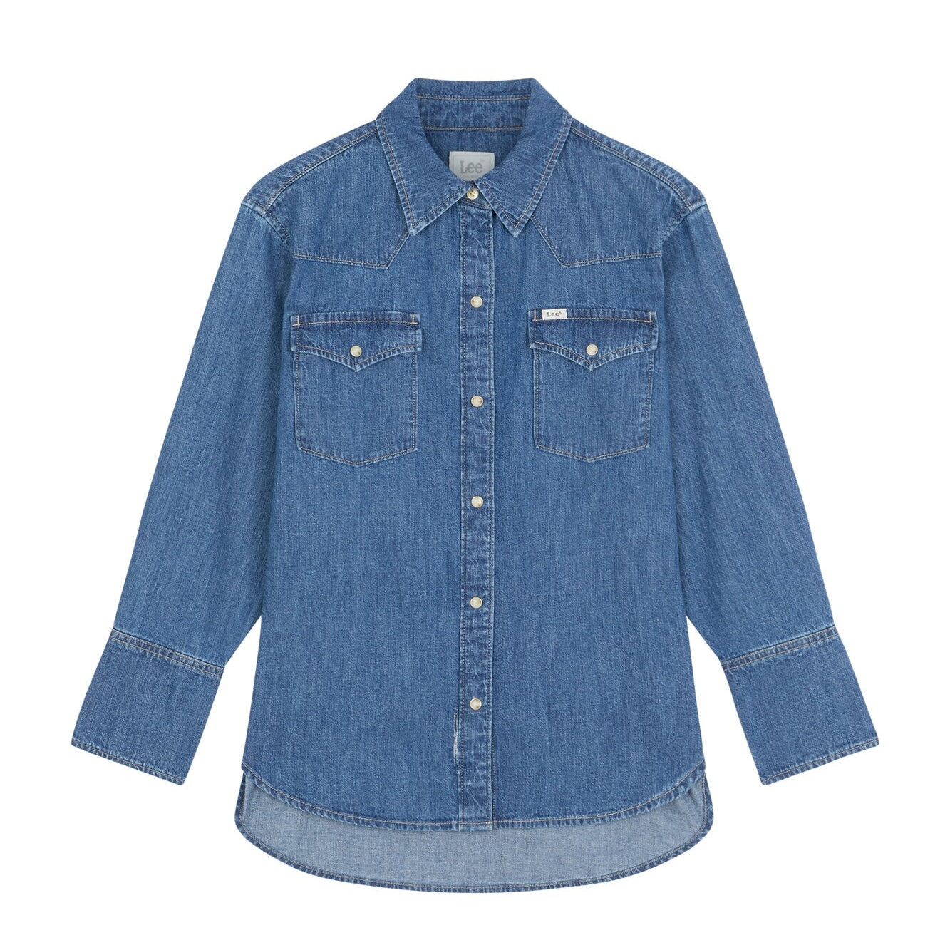 Essential Western denimskjorte - Ripe Beryy