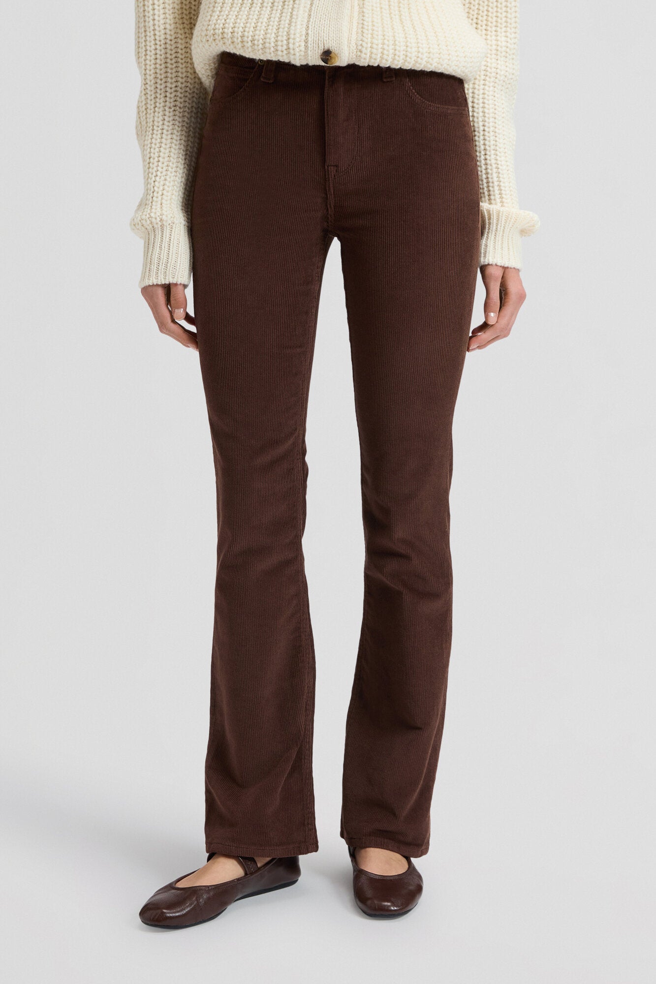 Breese Boot jeans – Shaved chocolate