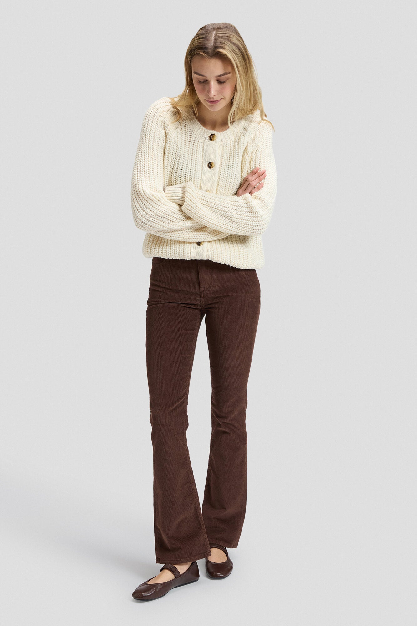 Breese Boot jeans – Shaved chocolate