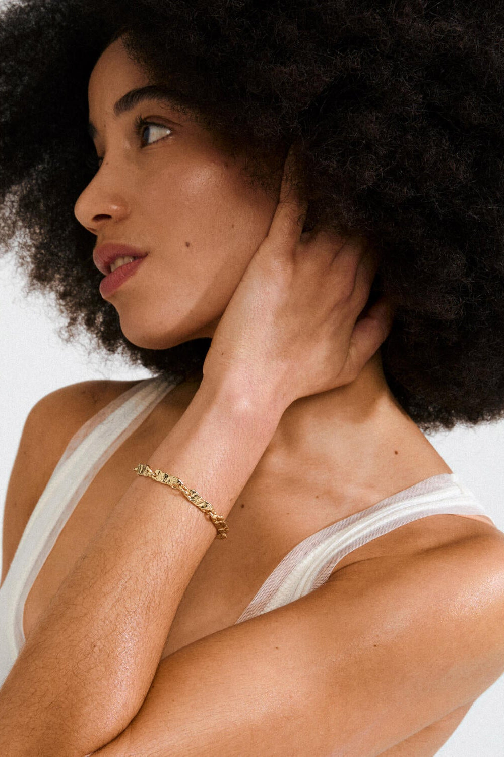 Instant armbånd - forgyldt