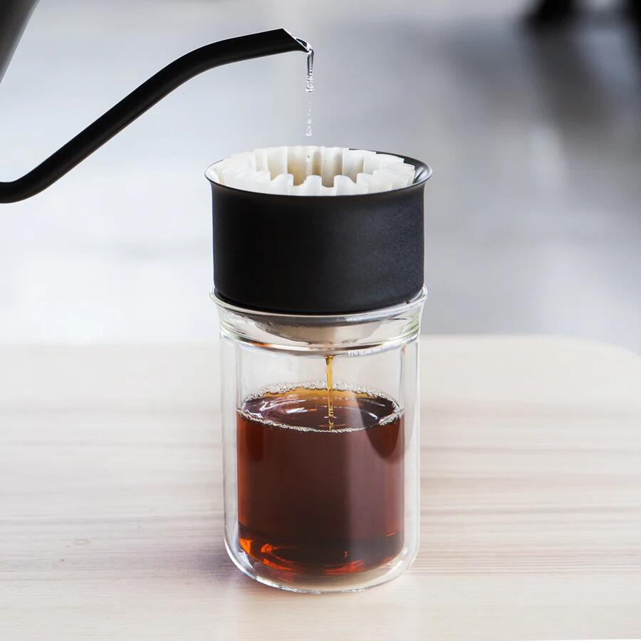 Stagg Dripper dobbeltvægget tragt, X - Matte black