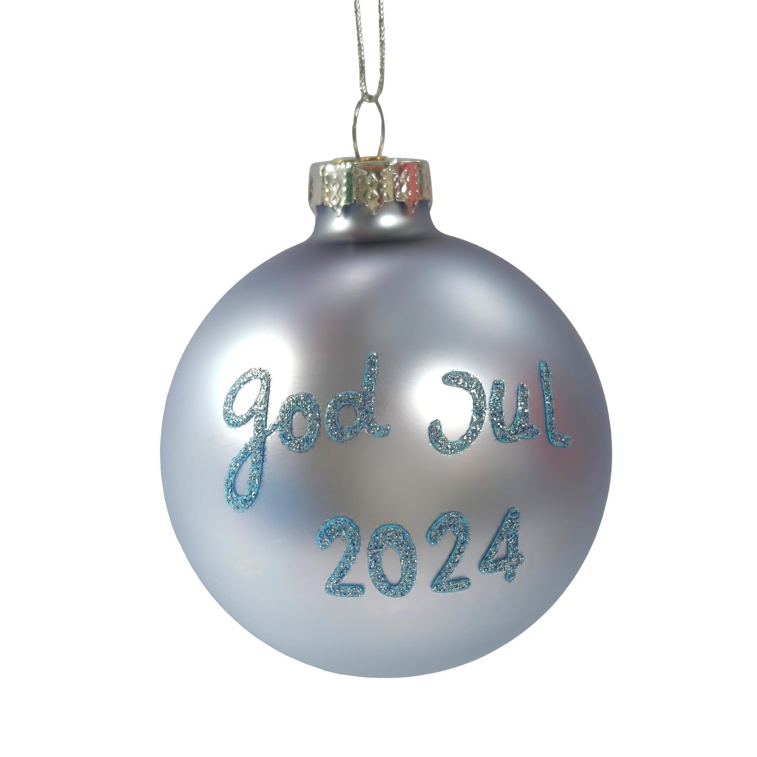 Årsjulekugle - blå