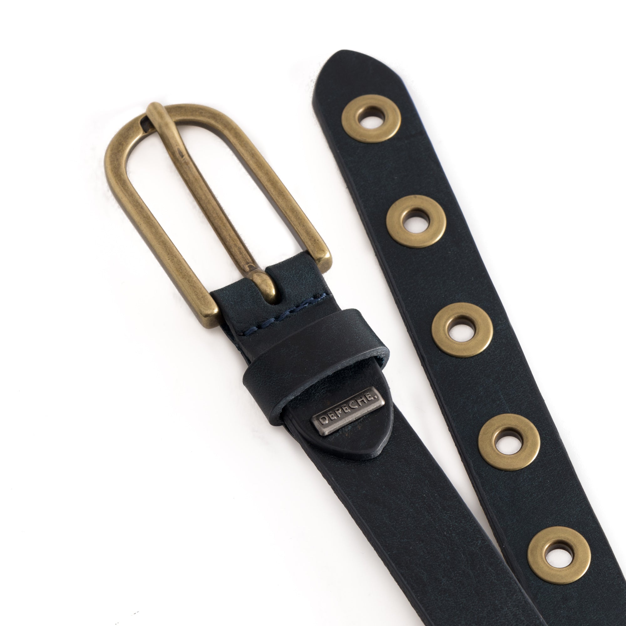 Narrow Studs bælte - sort