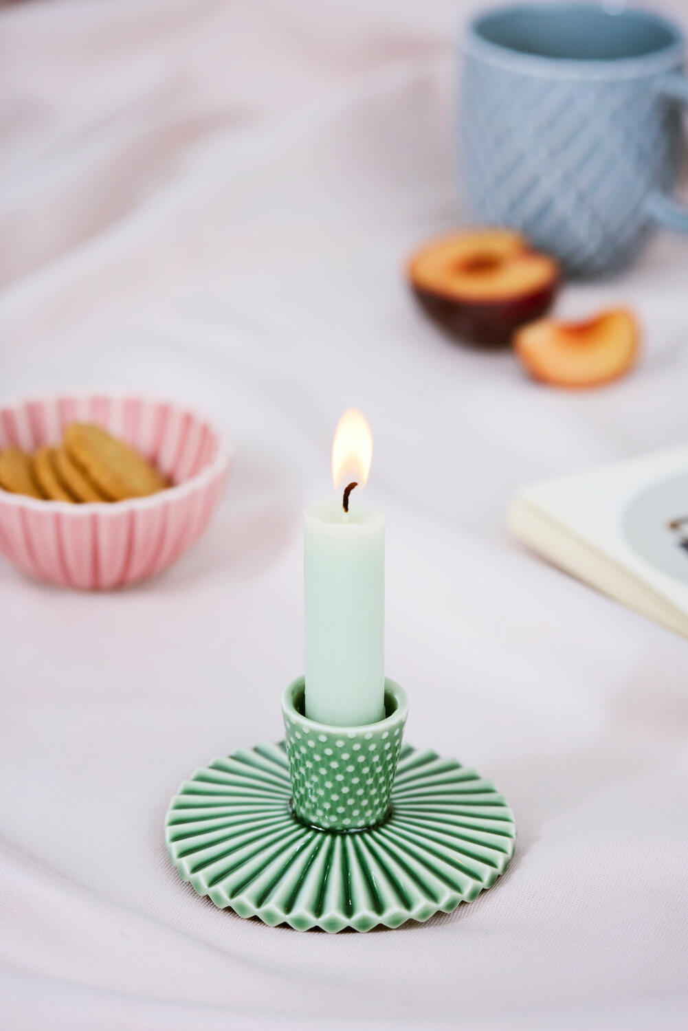 Pipanella Fan Dot lysestage - Spruce