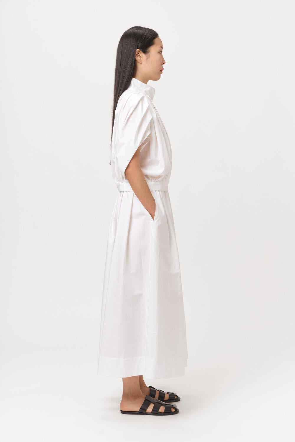 Rhea nederdel - Bright White