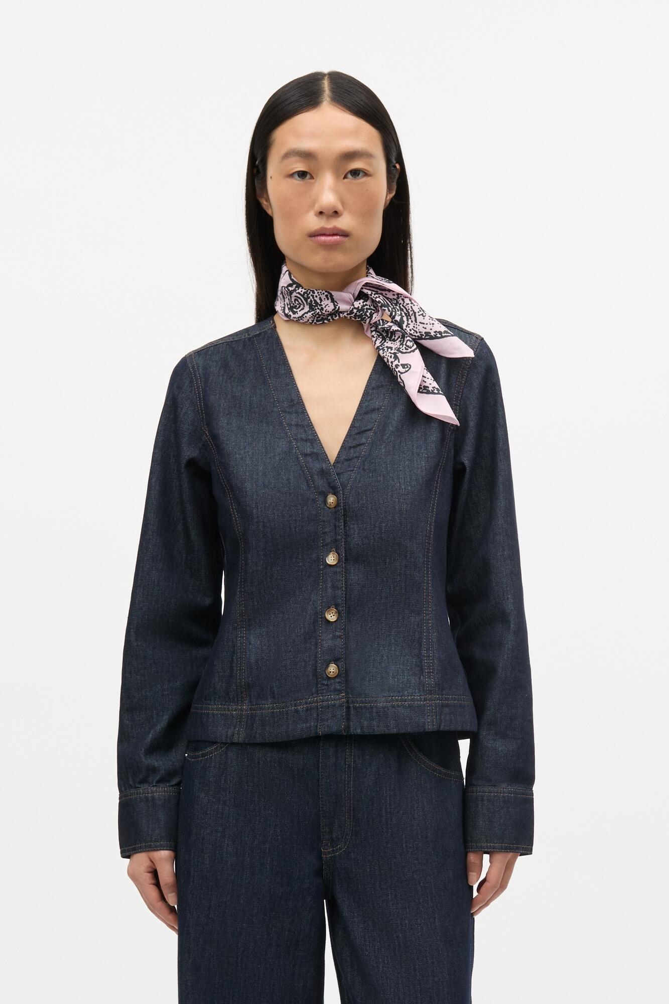 Cosy Maya denimskjorte – Rinse