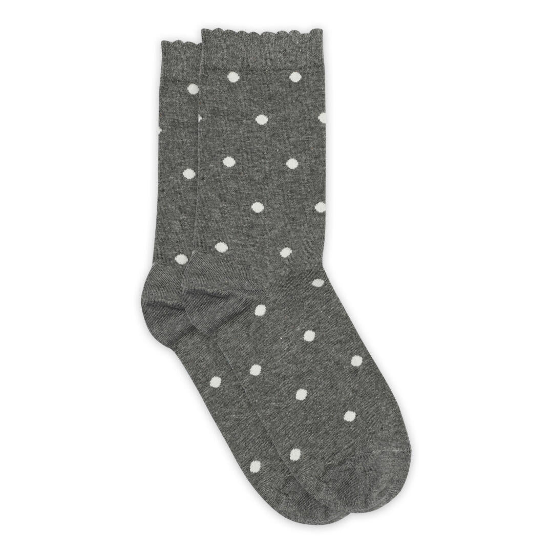Etta strømper - Dark Grey Melange