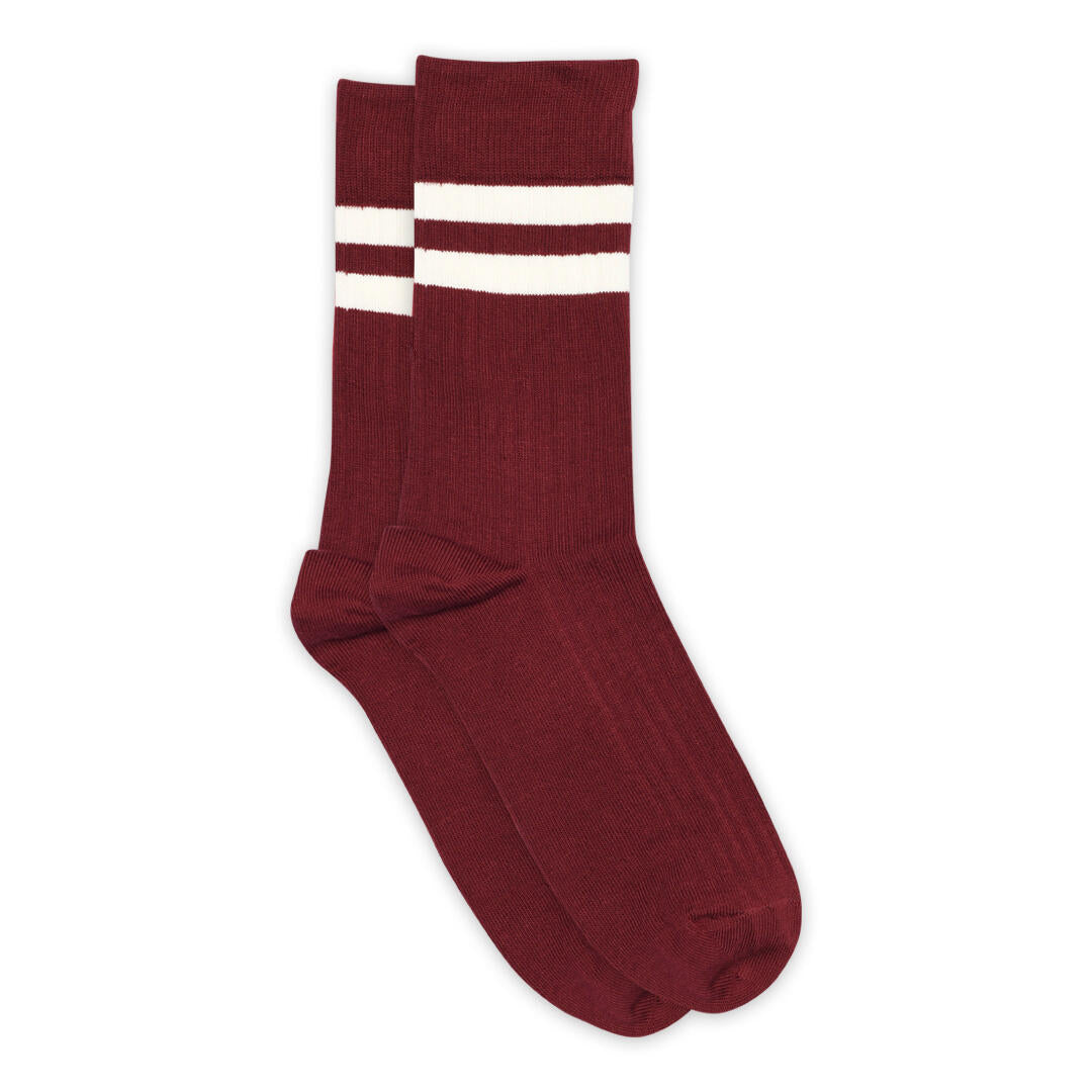 Tina strømper - Wine Red