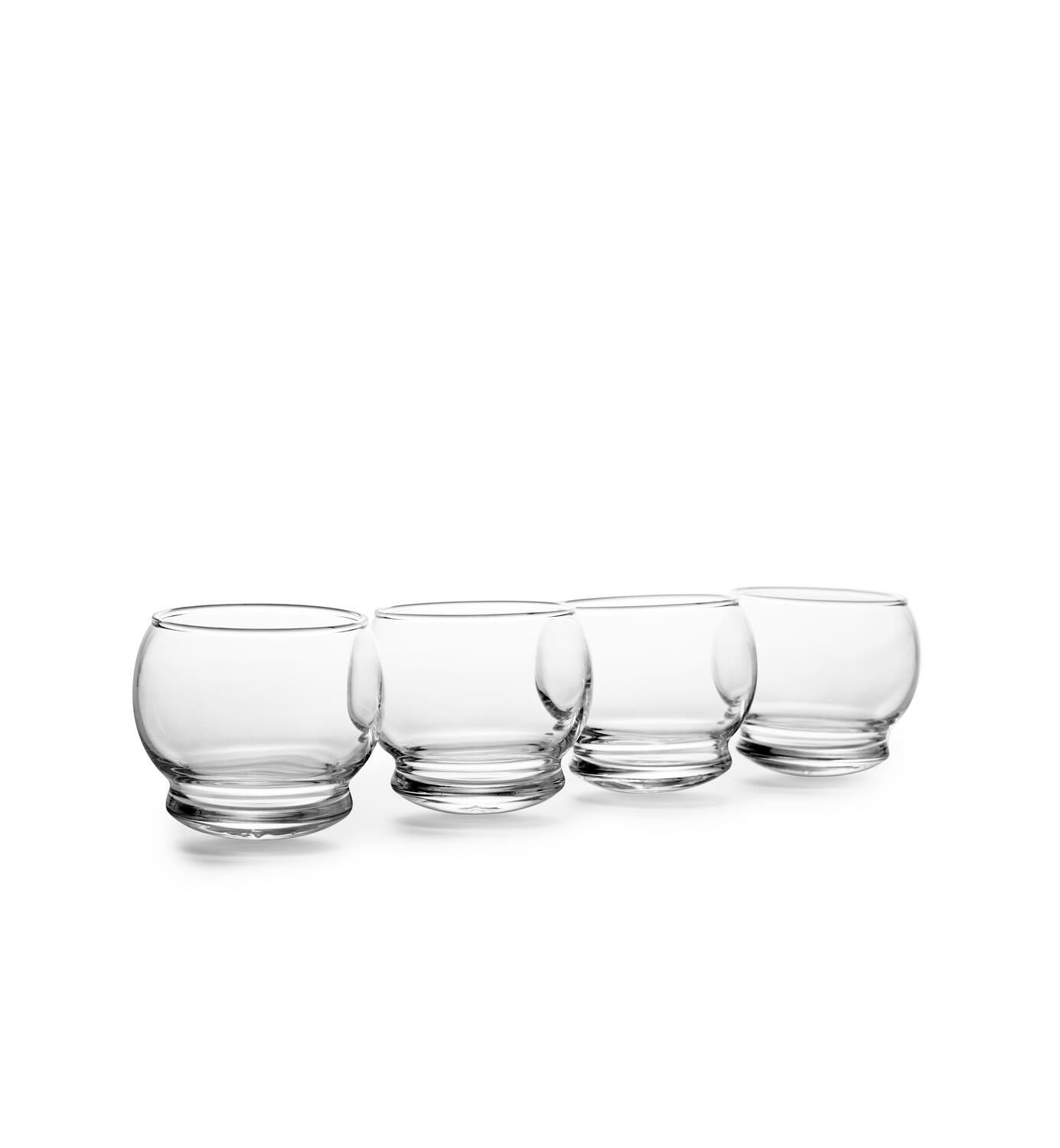 Rocking vippeglas - 4 stk