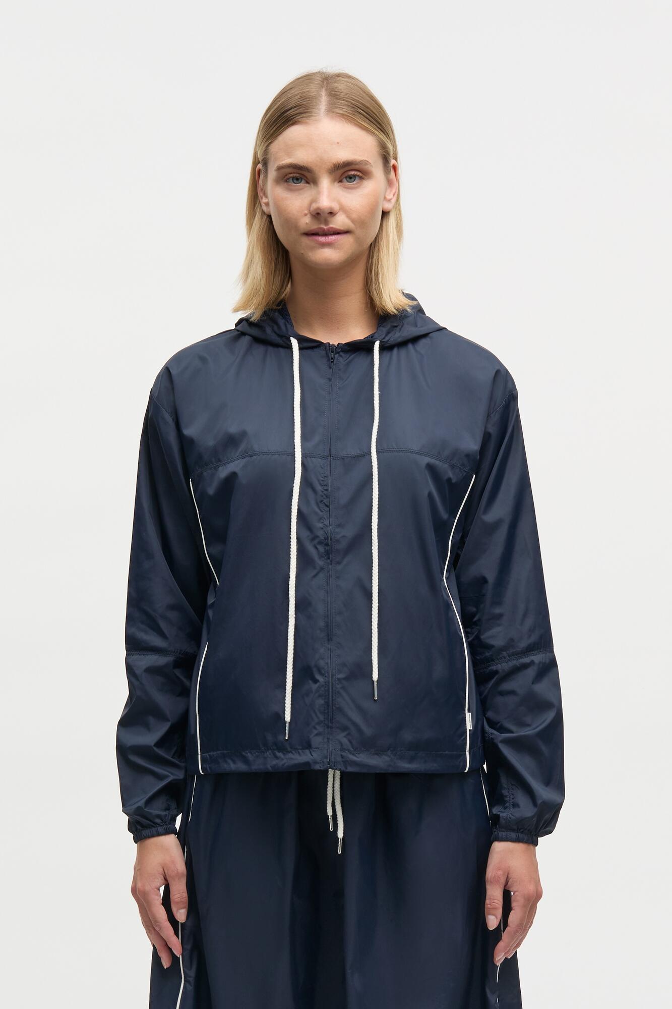 Ripstop Nylon Kala jakke - Sky Captain